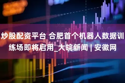 炒股配资平台 合肥首个机器人数据训练场即将启用_大皖新闻 | 安徽网