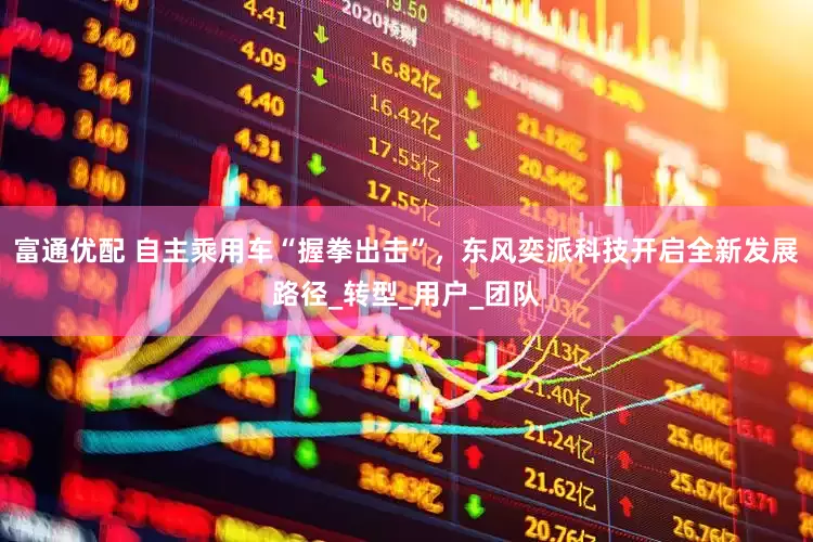 富通优配 自主乘用车“握拳出击”，东风奕派科技开启全新发展路径_转型_用户_团队