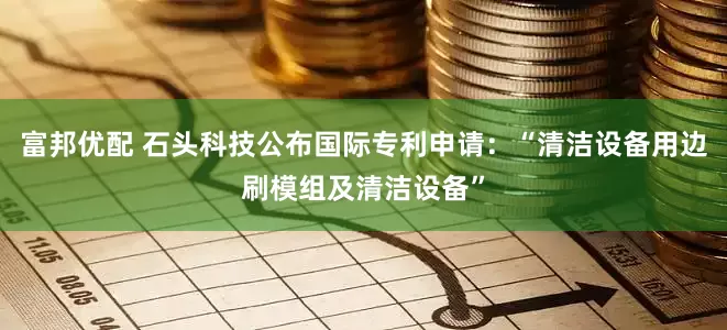 富邦优配 石头科技公布国际专利申请：“清洁设备用边刷模组及清洁设备”